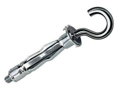 Celo 1047072 - Metall-Gipskartondübel HRM 5x16 mit Haken 4 Stück | 1 Stk