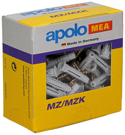Celo 1008011 - Universaldübel mit Schraube mzk 6x30mm 50 Stück | 2 Stk