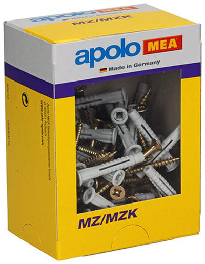 Celo 1008012 - Universaldübel mit Schraube mzk 6x41mm 50 Stück | 2 Stk