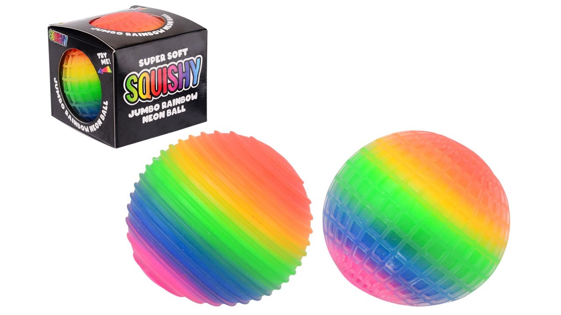 Johntoy John Toy Jumbo Squishy Regenbogenball ø10cm