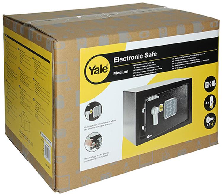 Yale 1005303 – Home Safe Value Line ypysv250db1 250 x 350 x 250 mm | 1 Stk