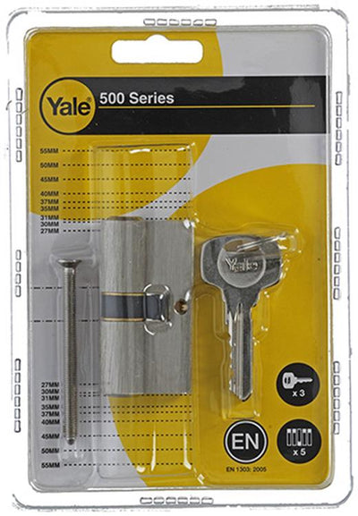 Yale 1006529 – Profilzylinder 500 MV 60 mm (30 30) | 1 Stk