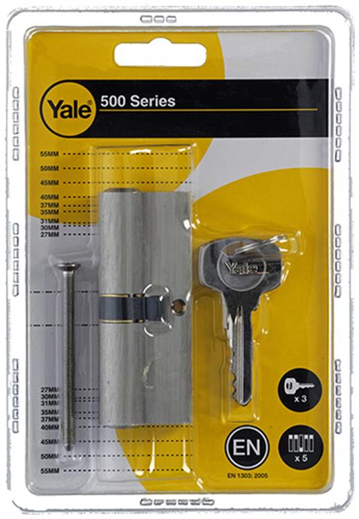 Yale 1006539 – Profilzylinder 500 MV 80 mm (40 40) | 1 Stk