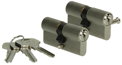 Yale 1006531 – Satz mit 2 Profilzylindern 500 MV 60 mm (30 30) | 1 Stk