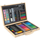 Creafun-Farbkoffer 86-teiliges Holz