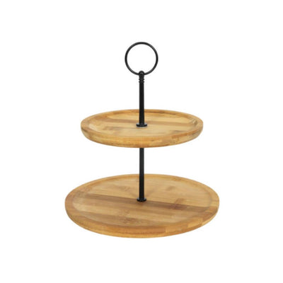 Svenska Living Bambus Etagere 2-lagig