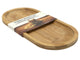 Servierbrett Bambus oval 22,5x10,5cm