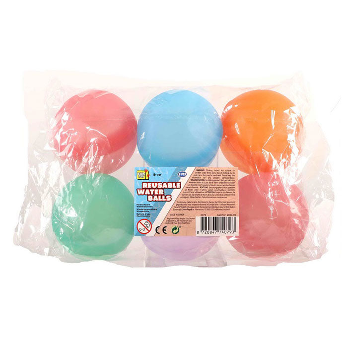 Jono Toys Nachfüllbare Wasserbälle, 6..