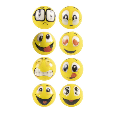 Jono Toys Anti Stressball lachendes Gesicht