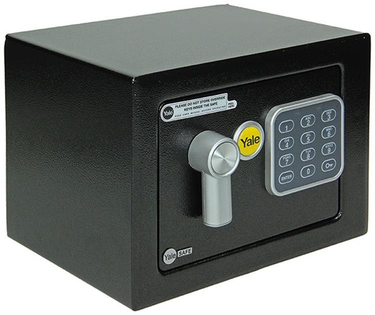 Yale 1047115 – Value Safe Mini schwarz | 1 Stk