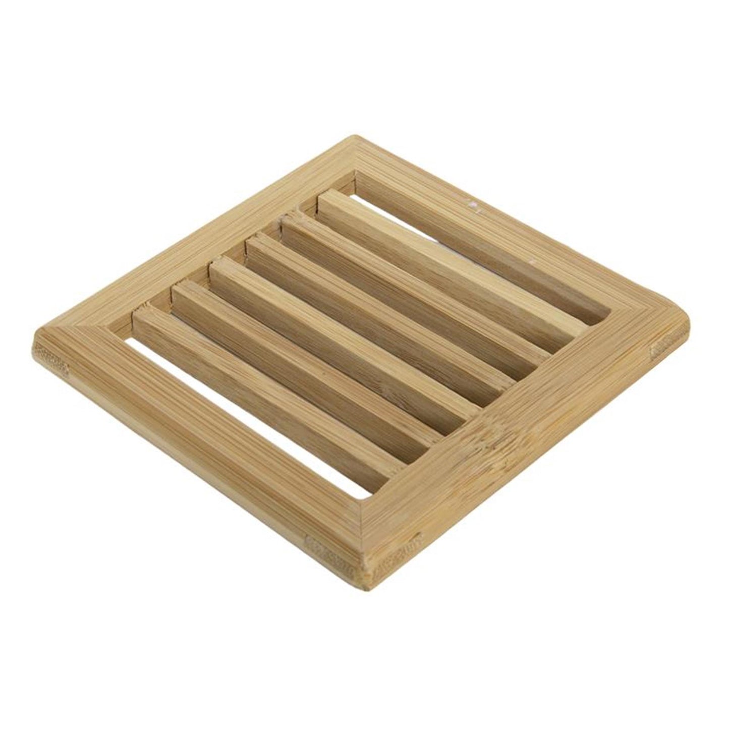 Svenska Living Untersetzer Bambus gerippt 10x10cm