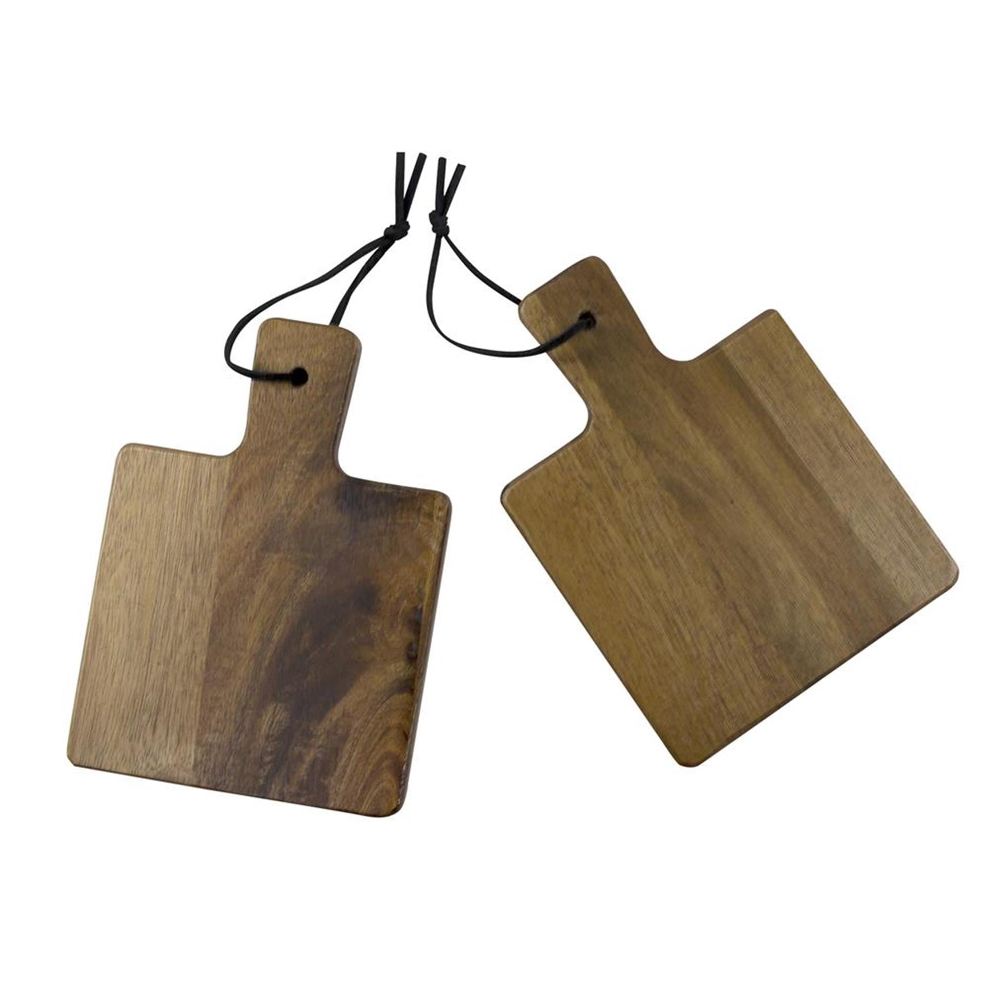 Svenska Living Untersetzer Akazie 10x14cm 2er-Set