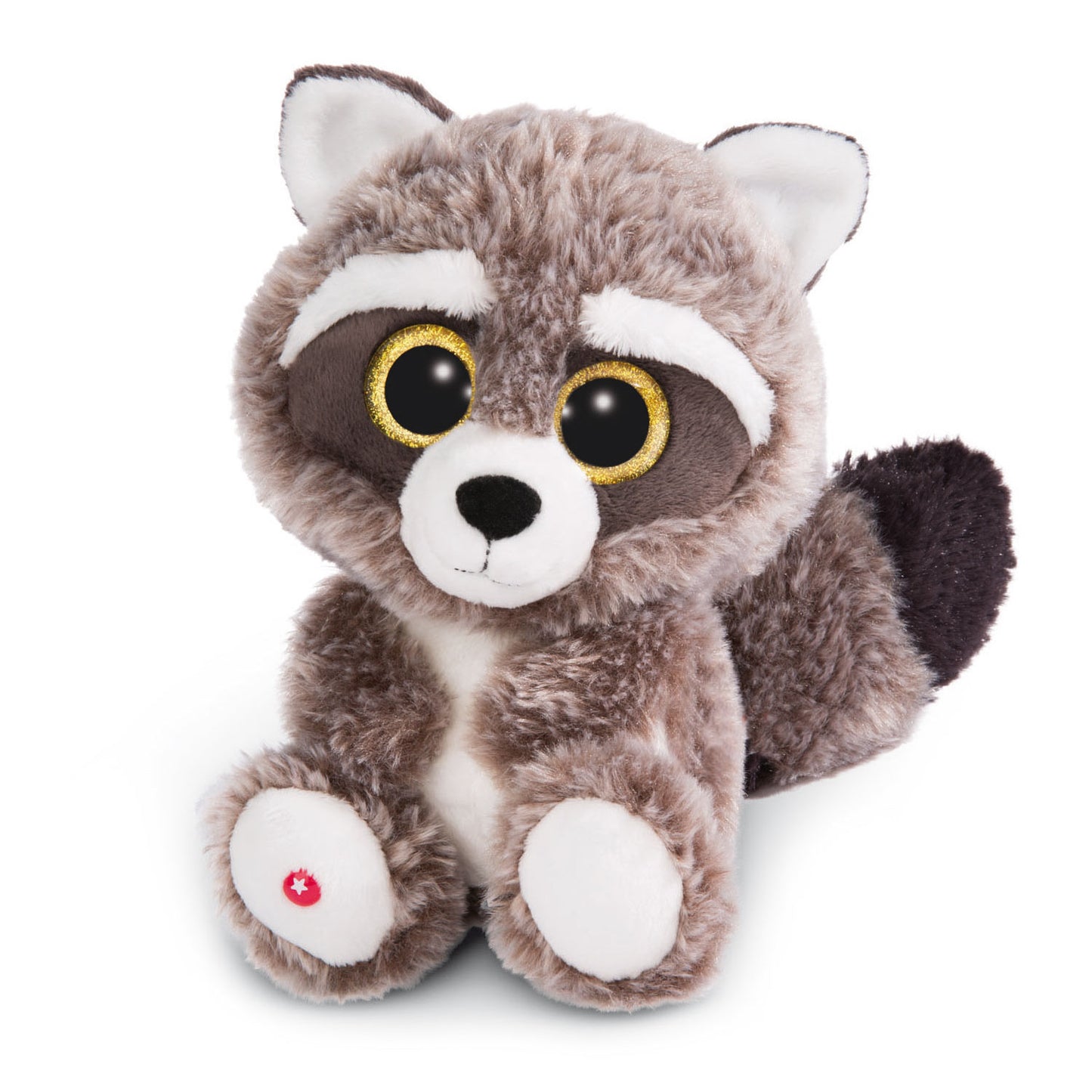 Nici Glubschis Pluchen kuscheln Waschbär Clooney, 25 cm