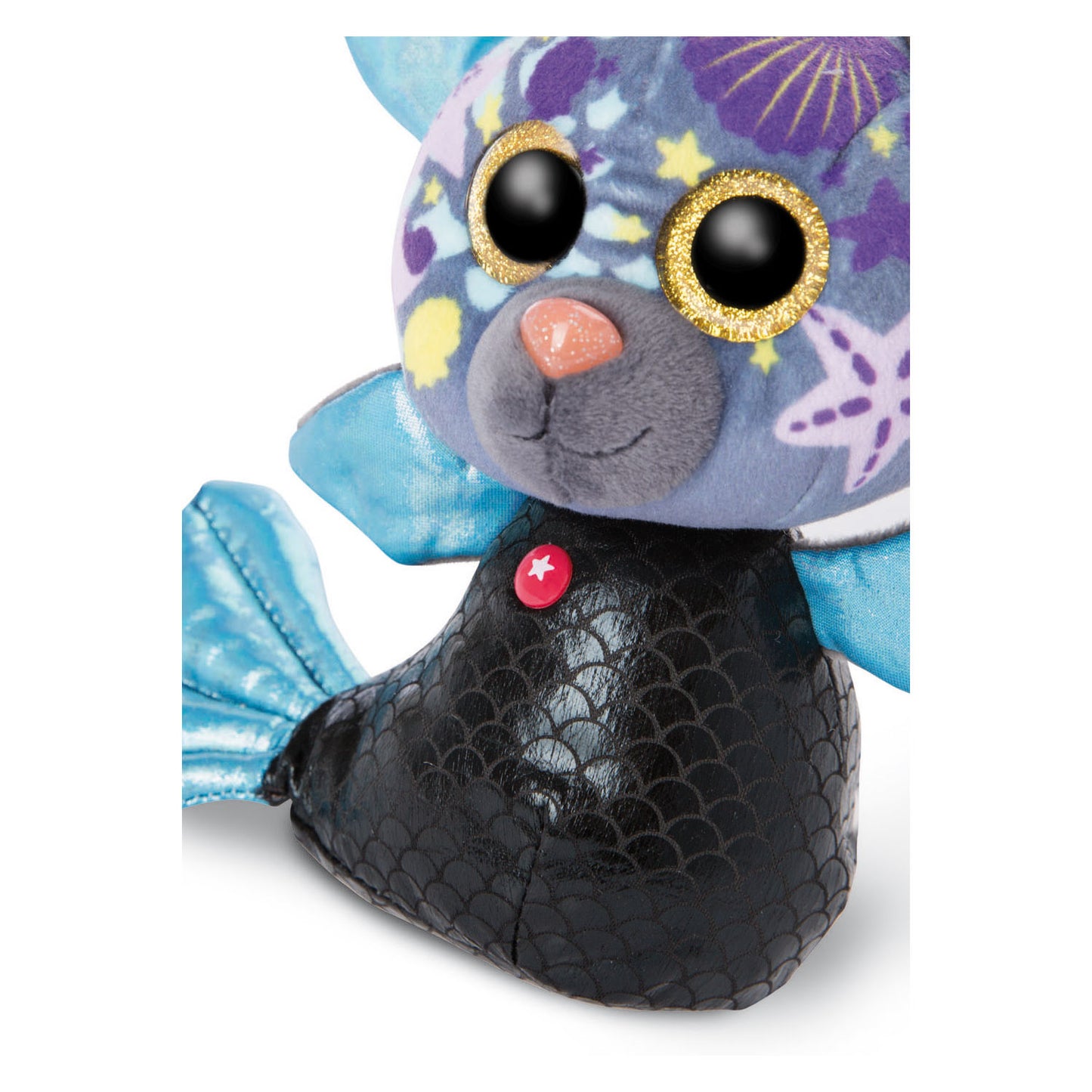 Nici Glubschis Pluchen kuschly Umarmung Bat Mermaid Laguna-lu, 15 cm