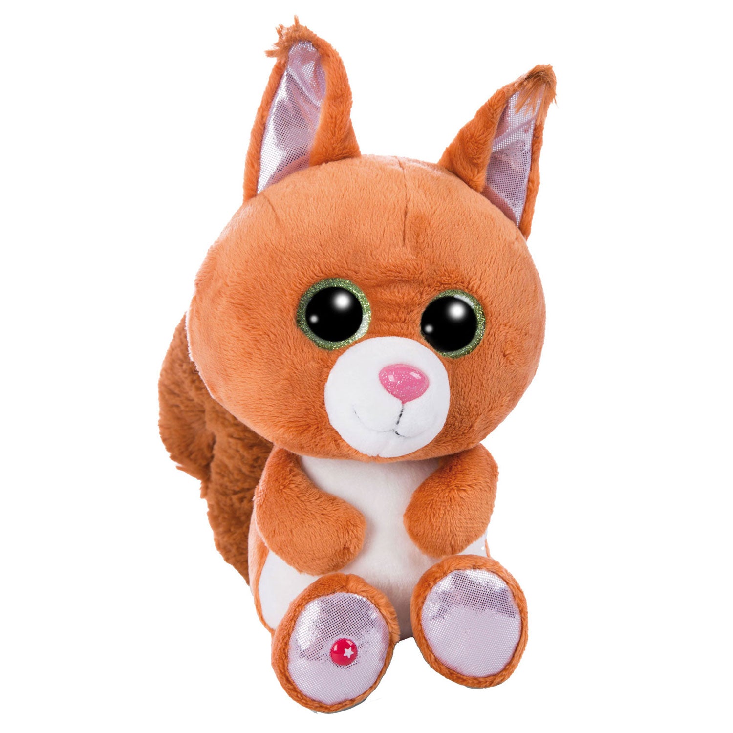 Nici Glubschis Pluchen kuscheln Eichhörnchen Squibble, 15 cm