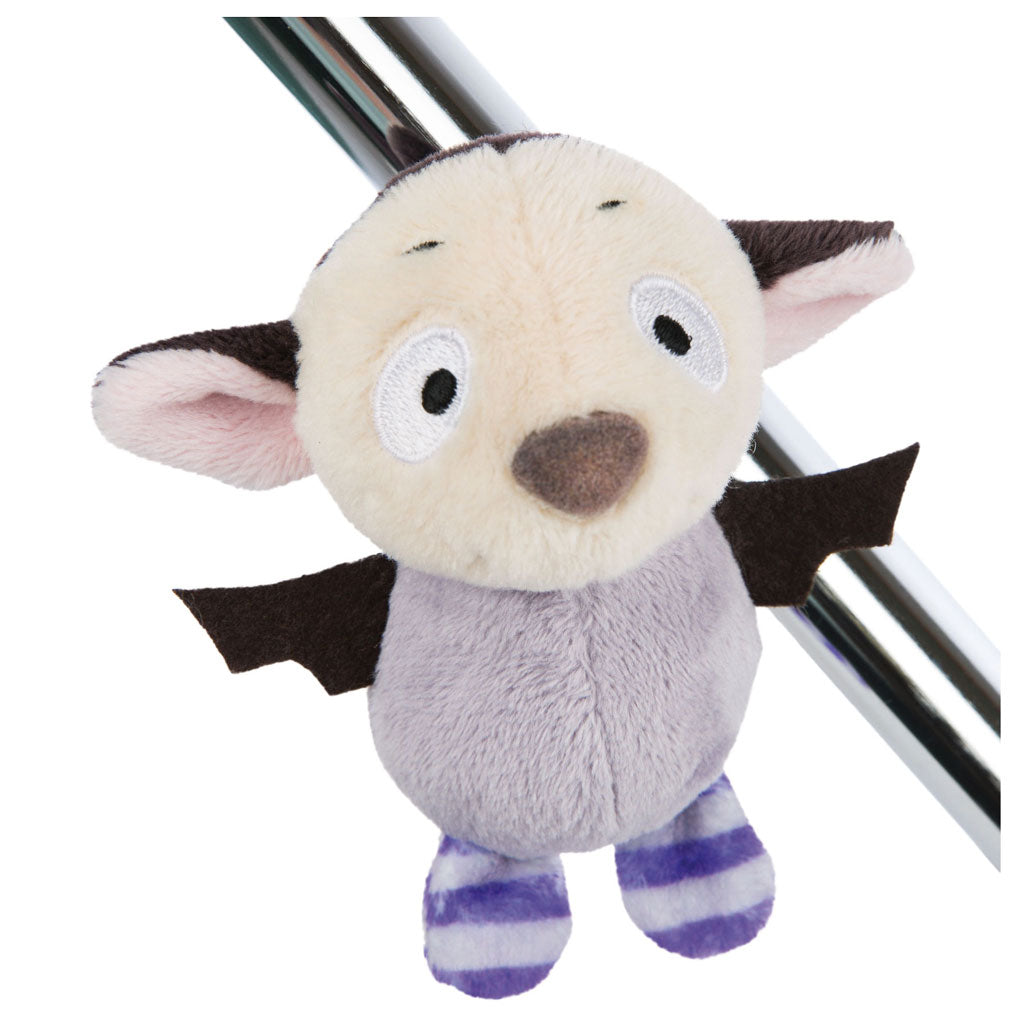 Nici Magnici Pluchen Kuschelfledermaus -Fledermaus -Drallula mit Magnet, 10 cm