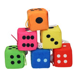 Jono Toys Dobbelsteen Pluche, 7 cm - afbeelding 1