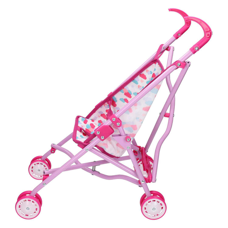 Jono Toys Poppenbuggy Hartjes Pink