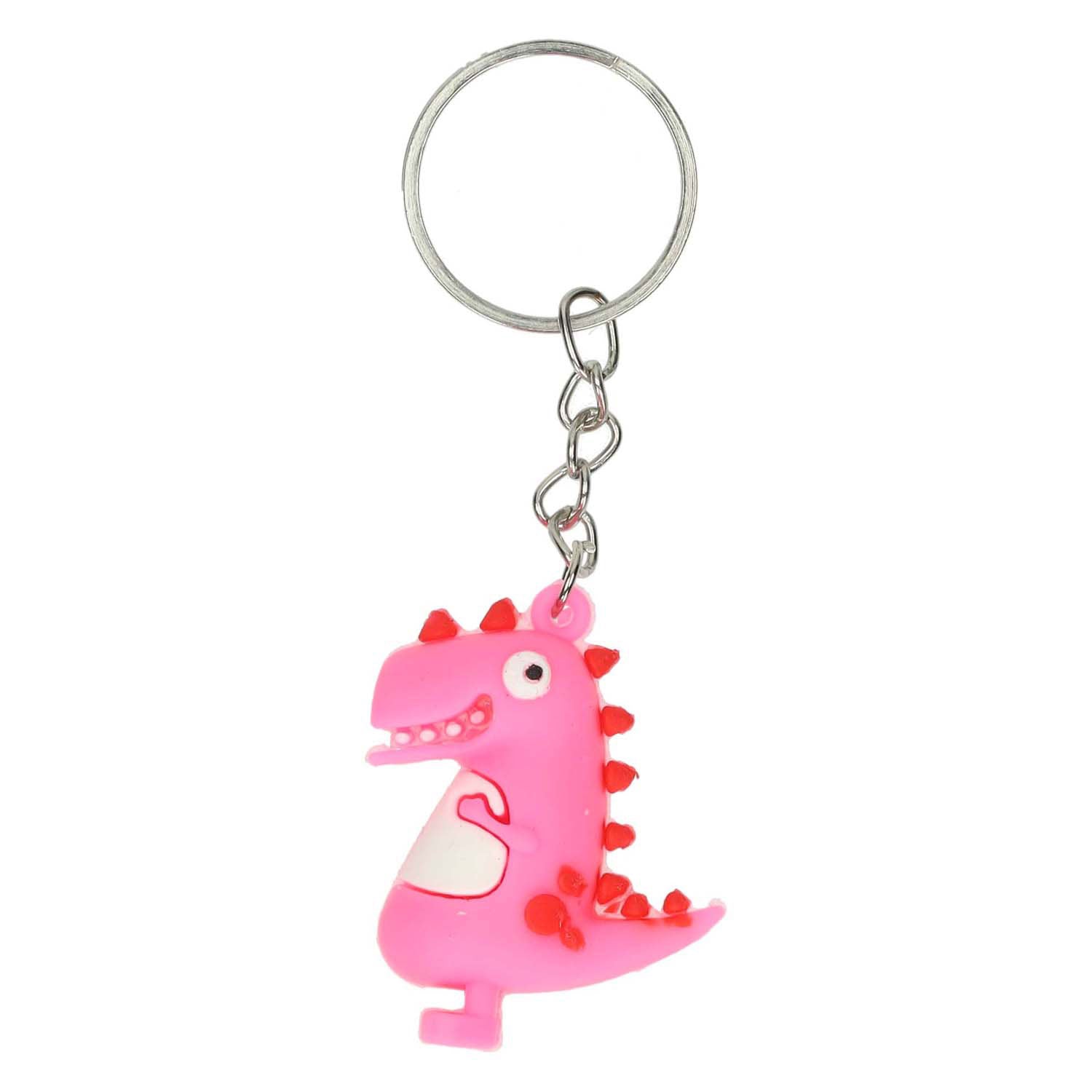Schlüsselanhänger Dino-Farbe