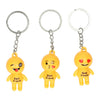Schlüsselanhänger Emotionsfigur 3d
