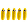 Jono Toys Squeeze lustige Bananen Anti-Stress-Stretch-Squeeze-Figur, 12-tlg.