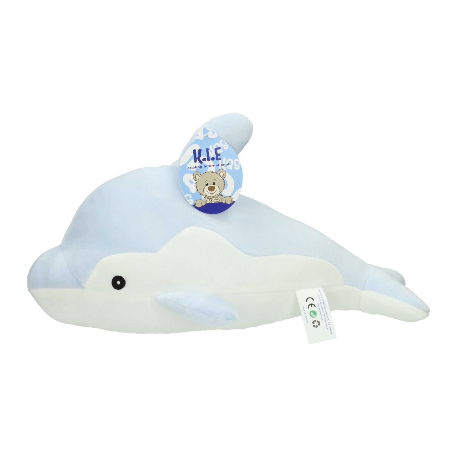 Jono Toys Plüsch-Delphin-Kuscheltier – 35 cm