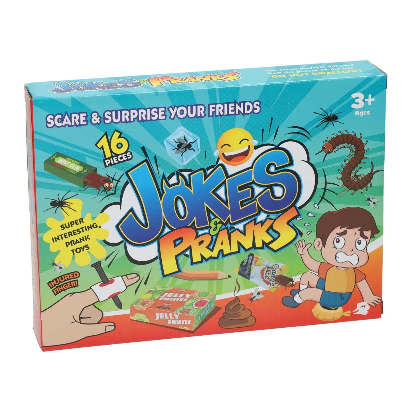 Jono Toys Scherzbox Überraschen Sie Ihre Freunde – 16-tlg.