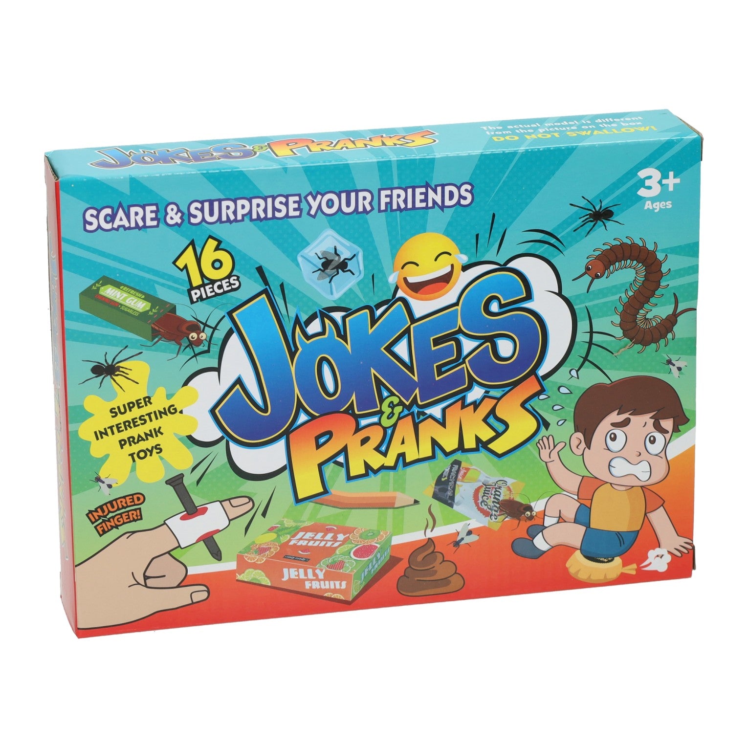 Jono Toys Scherzbox Überraschen Sie Ihre Freunde – 16-tlg.