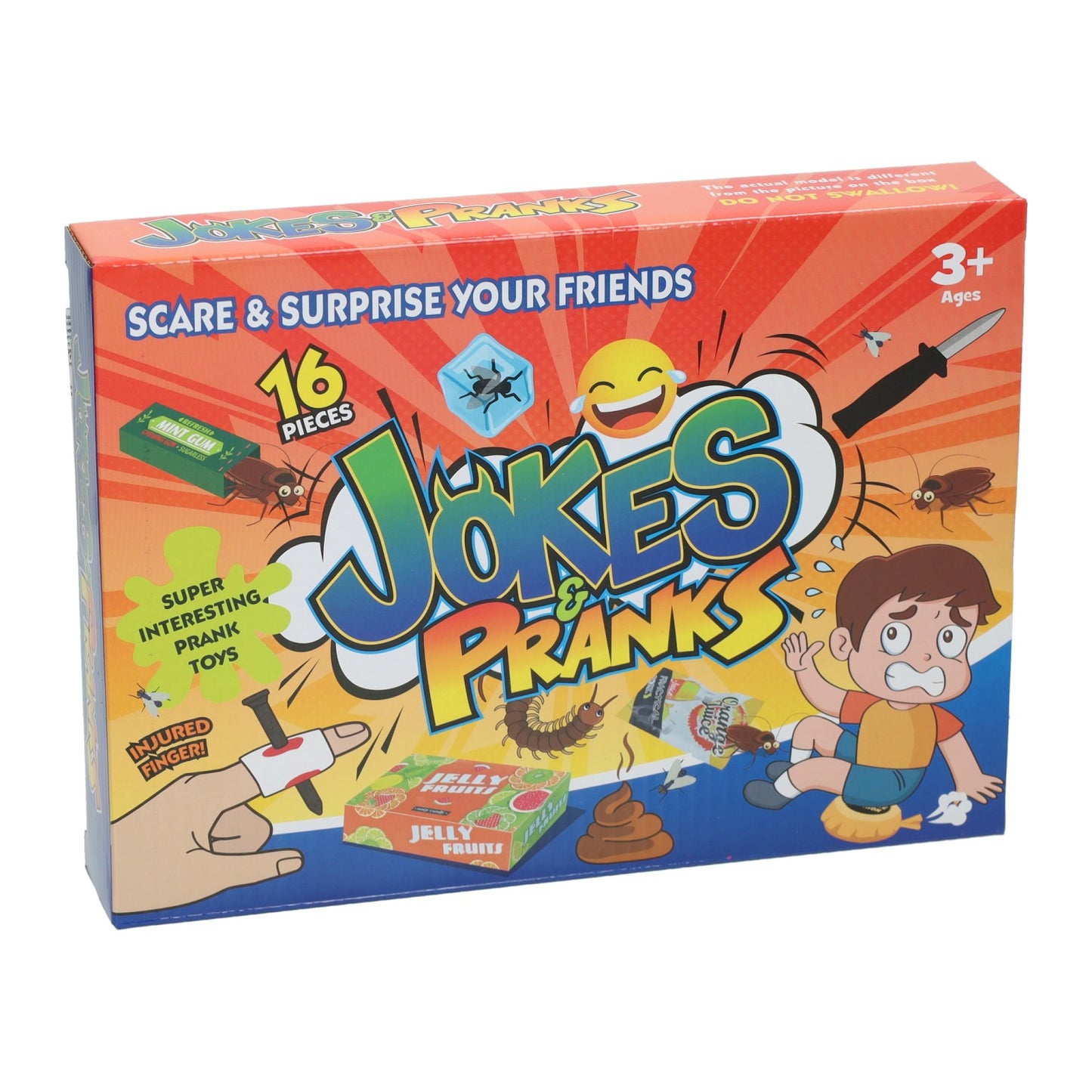 Jono Toys Scherzbox Überraschen Sie Ihre Freunde – 16-tlg.