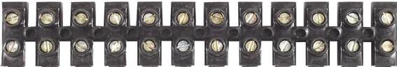 HELLA PVC Terminal Strip 4-6 QM 12 Polig