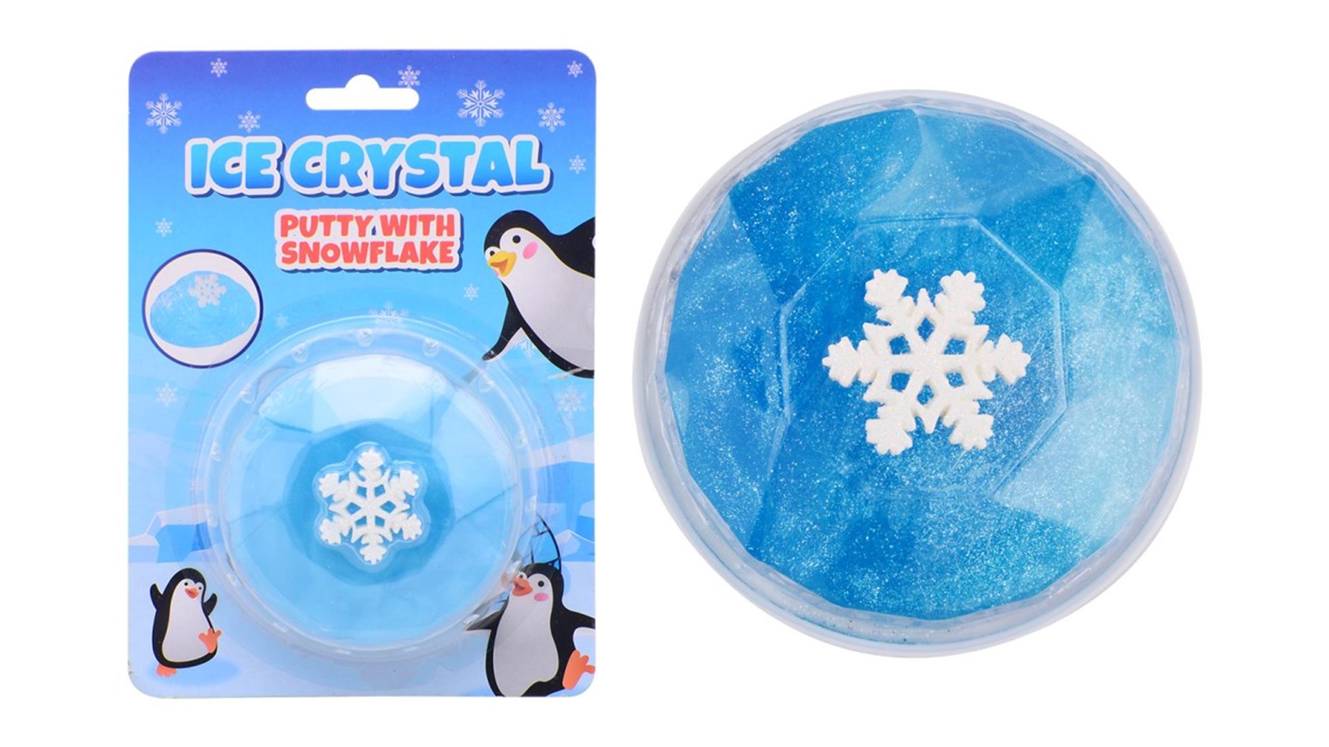 Johntoy Shiny Ice Cream Putty Snowflake