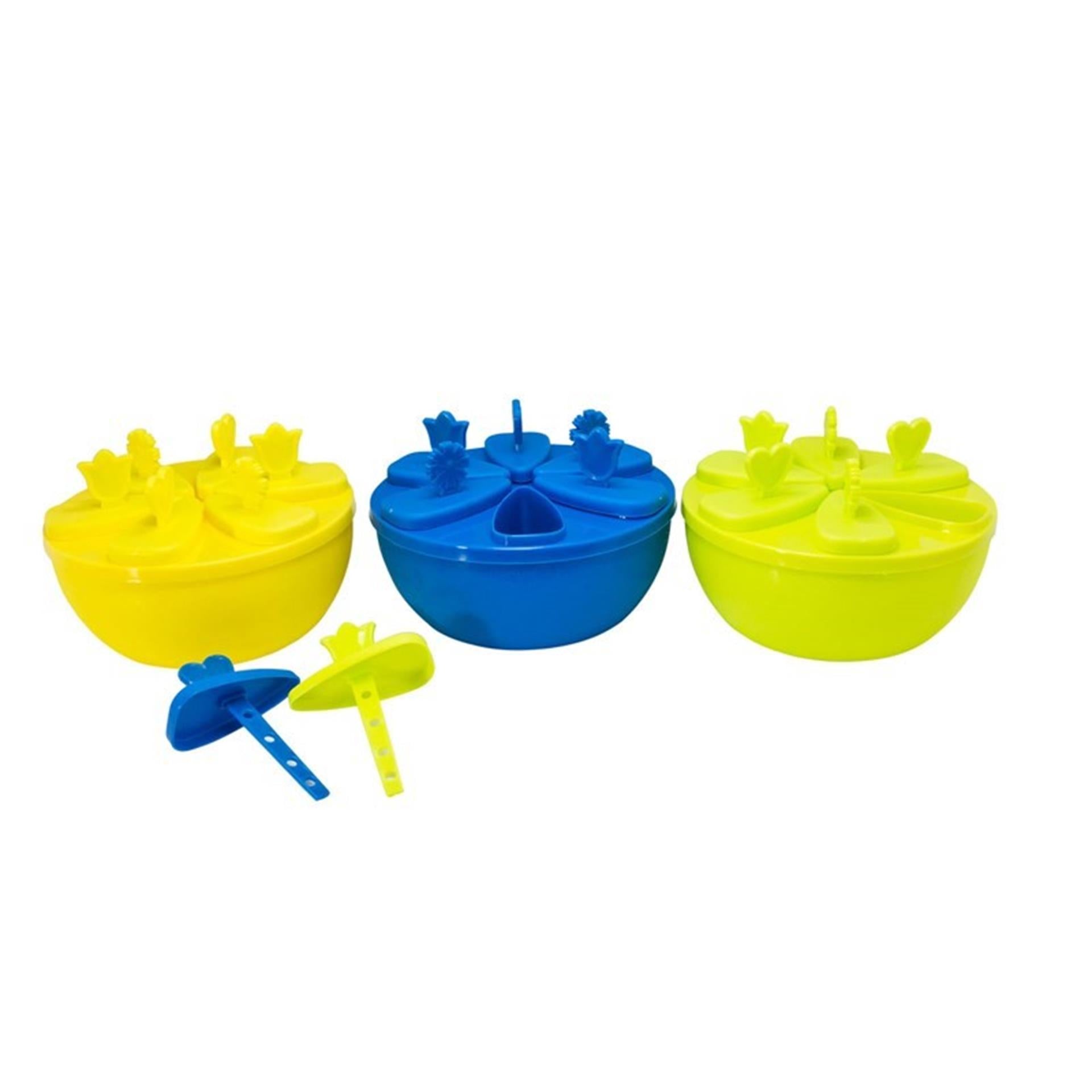 Food for Fun Eis am Stielbereiter für 6 Eissorten, 45 ml, 15 x 11 cm