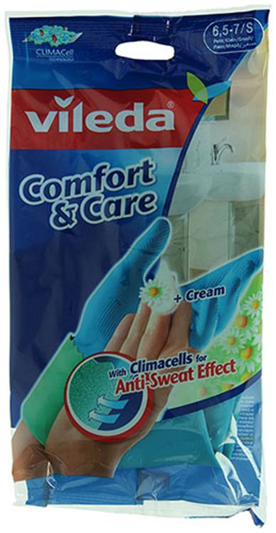 Vileda 1046900 - Handschuhe Comfort Care S | 12 Stück