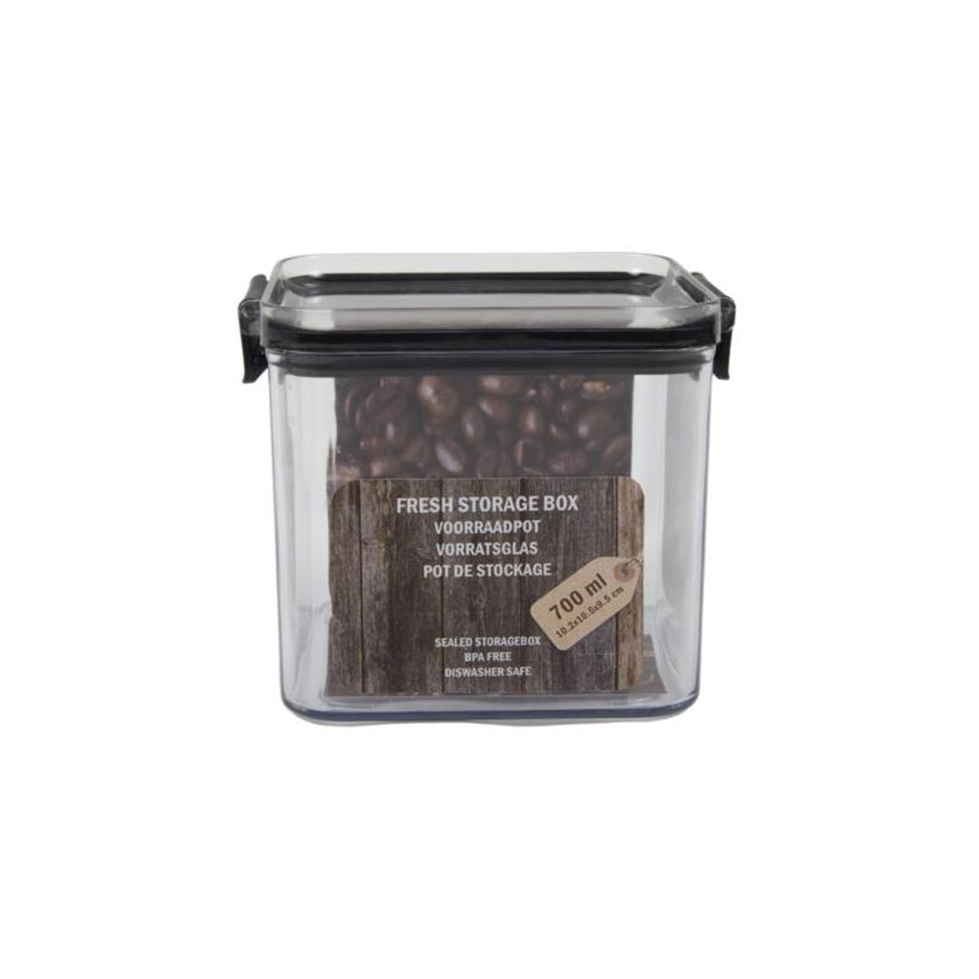 Aufbewahrungsbehälter für Küchengeräte, 700 ml, 10,2 x 10,5 x 9,5 cm