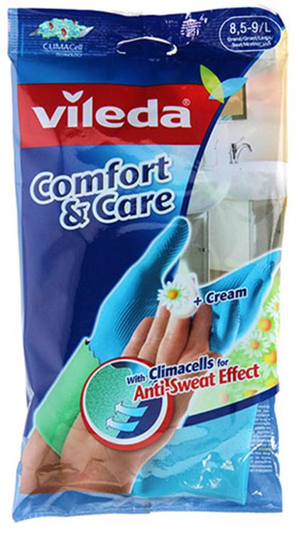 Vileda 1046051 - Handschuhe Comfort Care l | 12 Stück