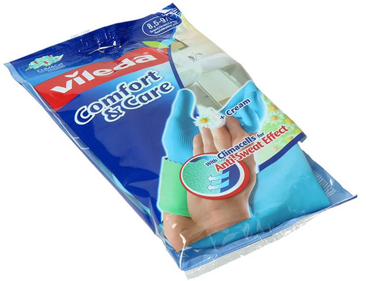 Vileda 1046051 - Handschuhe Comfort Care l | 12 Stück