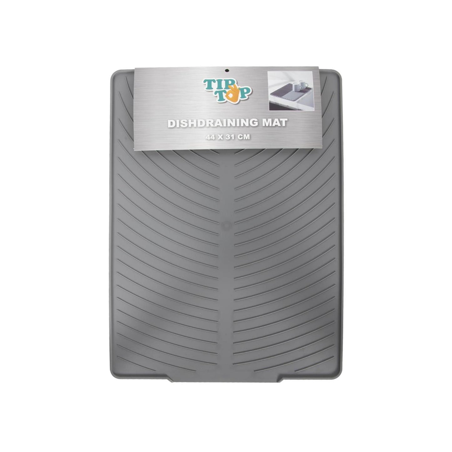 Tiptop-Abtropfmatte 44x31cm grau