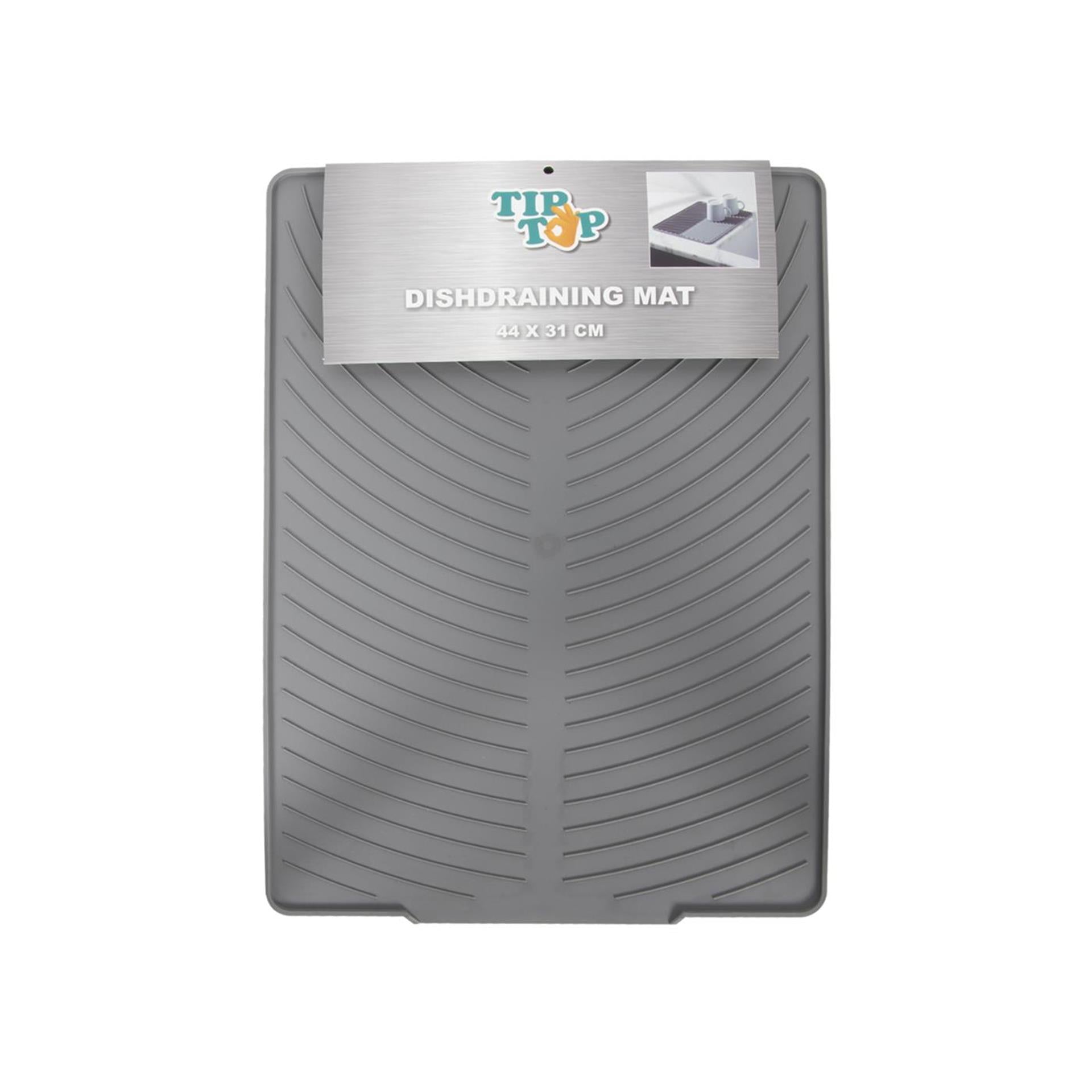 Tiptop-Abtropfmatte 44x31cm grau