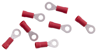 Dresselhaus Ringzunge, 4 mm, Insulat rot 0,25 - 1,0 qmm