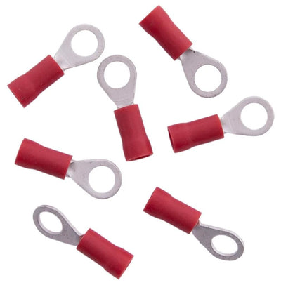 Dresselhaus Ringzunge, 5 mm, Insulat rot 0,25 - 1,0 qmm