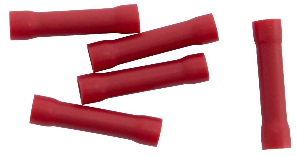 Gelenkanschluss des Dresselhauss, isolieren Sie rot 0,25 - 1,0 qmm