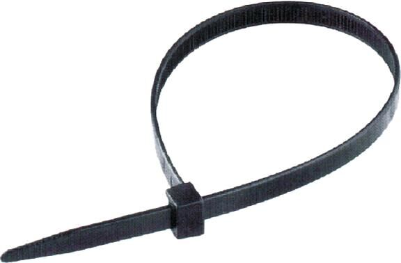 Kleiderhaus Kabelgurt mit Kuh 3,5 x 280 mm schwarz
