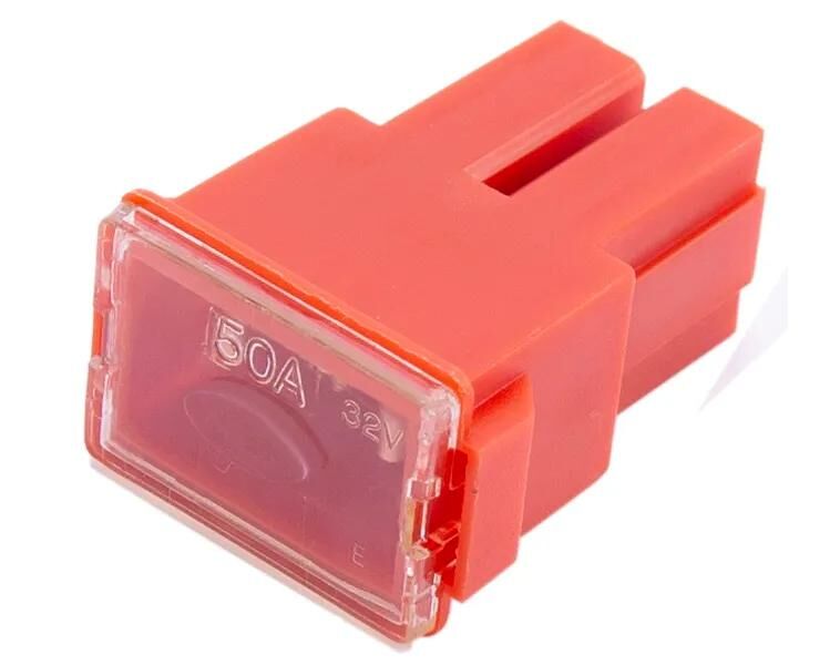 Dresselhaus Block Sicherungstypas 50A weiblich rot