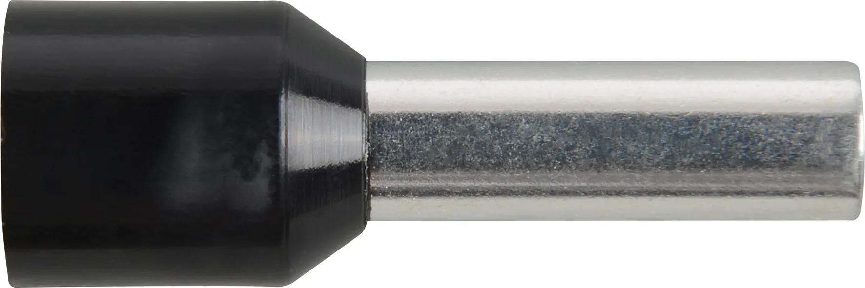 Herth+buss Aderendhülse schwarz l1 20mm