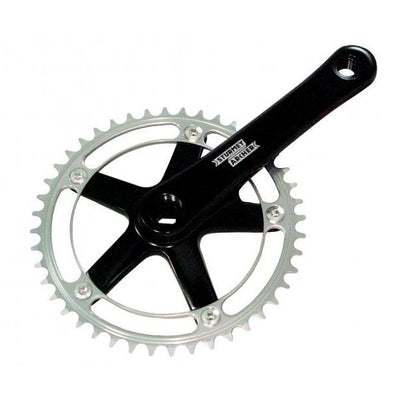 Sturmeyarcher Crankkel 44t Sturmey Archer FCT64 mit 170 mm Kurbelarm schwarz Silber