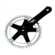 Sturmeyarcher Crankkel 44t Sturmey Archer FCT64 mit 170 mm Kurbelarm schwarz Silber