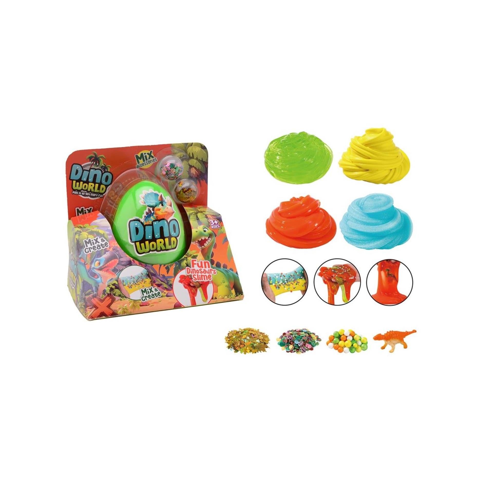 Johntoy Mega-Schleim-Ei mit Zubehör