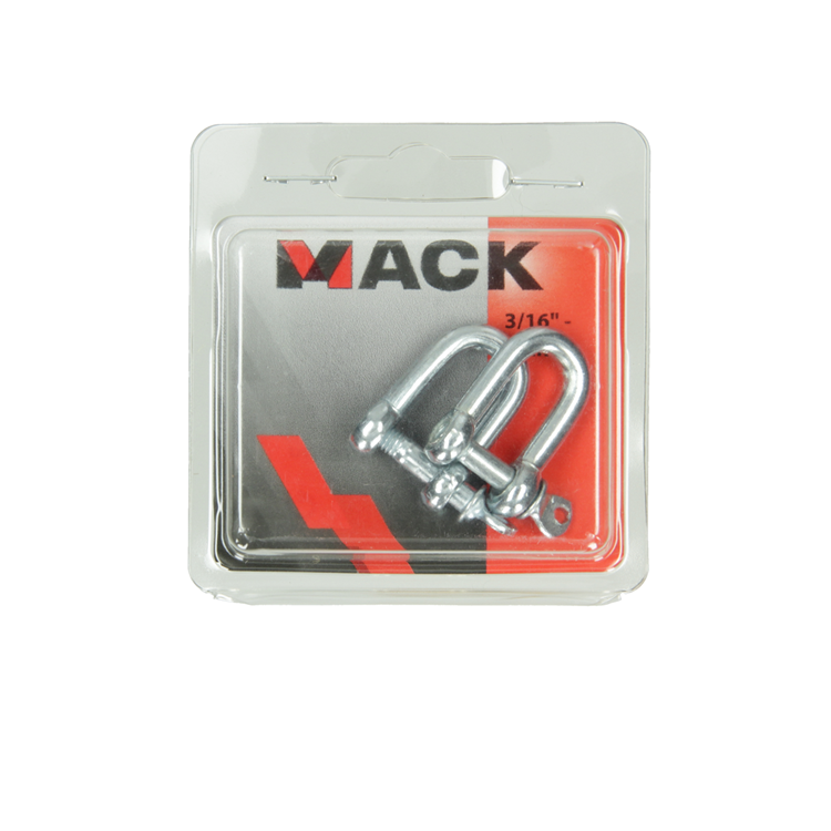 Mack 1006830 – 2 Fasen verzinkt gerade Bl 3 16 Zoll – 5 mm | 5 Stück