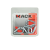 Mack 1006868 - 4 verzinkte Hülsen bl 3mm | 5 Stück