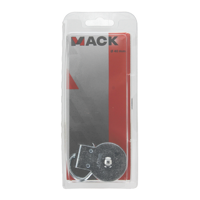 Mack 1006910 – 1 Riemenscheibe + Haken 40 mm | 5 Stück